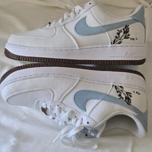 Nike Air Force 1 Indigo Botanical LV8 – Women’s 11.5 – Worn Once – Like New
